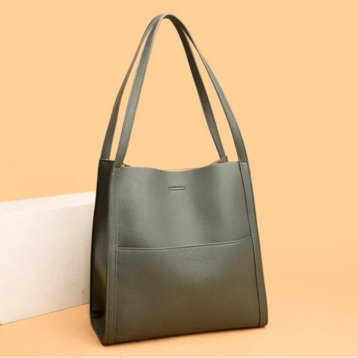 OLIVIA - BORSA IN PELLE FATTA A MANO