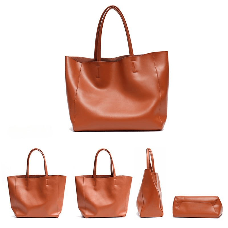 YOLANDA - BORSA TOTE IN PELLE