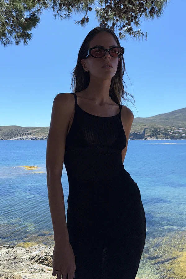ALICE - ABITO IN MAGLIA CON SPALLINE SOTTILI