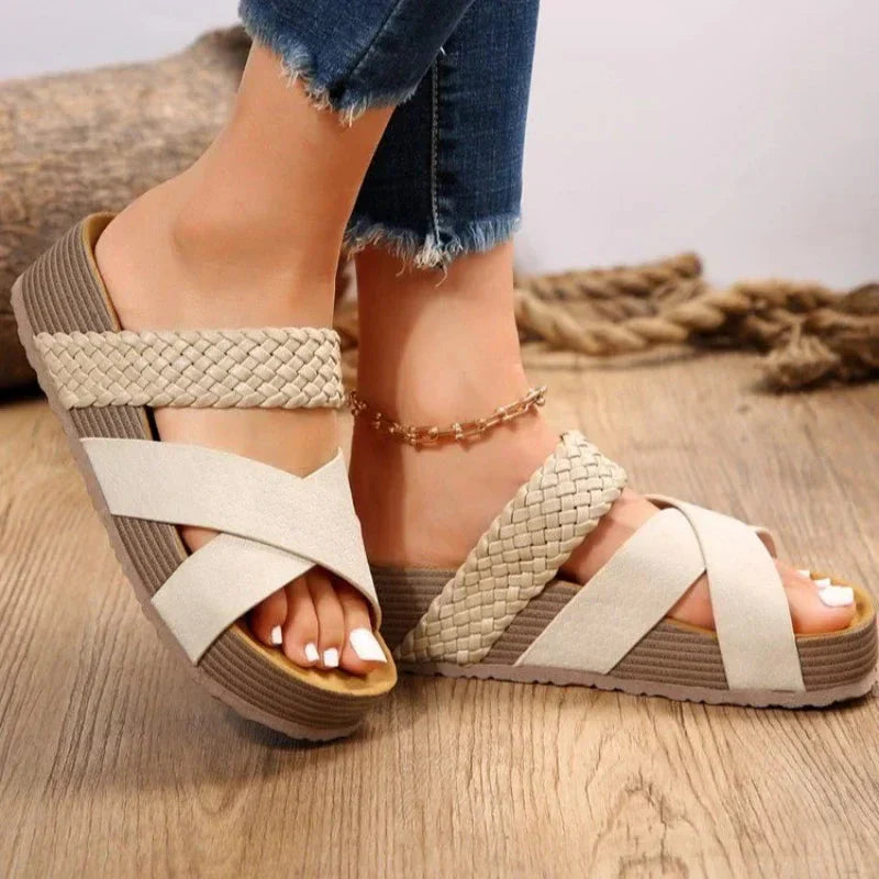 STAR - SANDALI CON PLATEAU