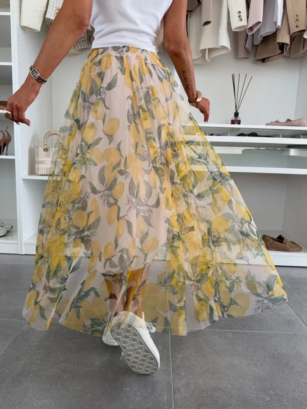 KARLA - GONNA IN TULLE CON ELASTICO IN VITA
