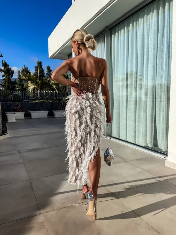 SARAI - ABITO CON DETTAGLI IN STRASS