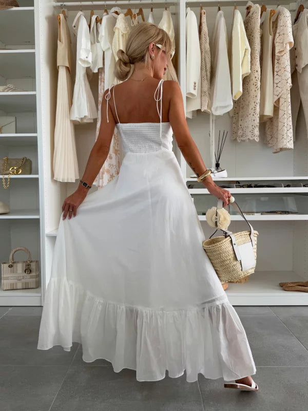 AIDA - ABITO MIDI CON SPALLINE REGOLABILI