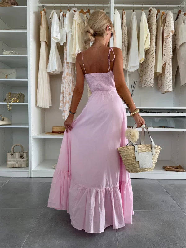 AIDA - ABITO MIDI CON SPALLINE REGOLABILI