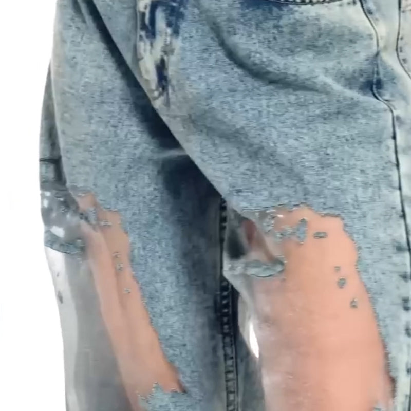 ALESSIA - JEANS VINTAGE STILE PATCHWORK