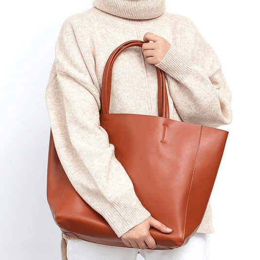 YOLANDA - BORSA TOTE IN PELLE