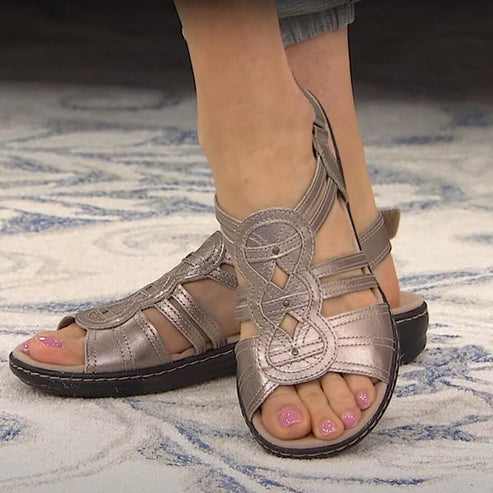 ROBERTA - SANDALI PIATTI ERGONOMICI