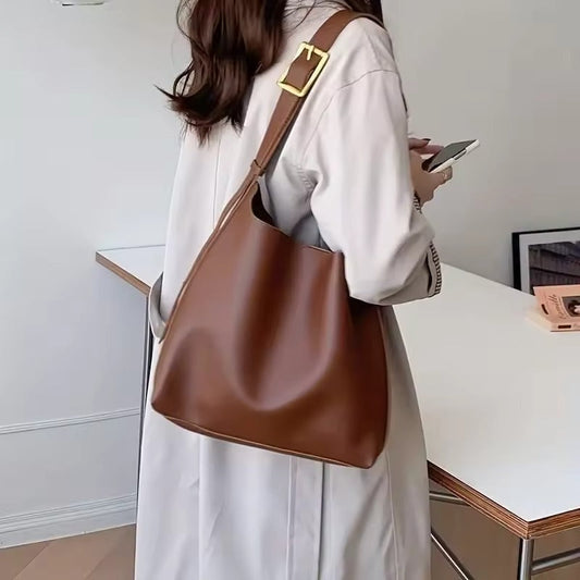 BÁRBARA - BORSA IN PELLE MINIMALISTA