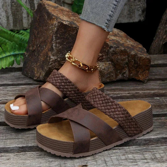 STAR - SANDALI CON PLATEAU