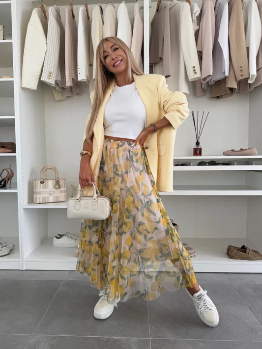 KARLA - GONNA IN TULLE CON ELASTICO IN VITA