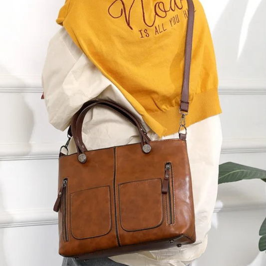 SANDRA - BORSA TOTE IN PELLE