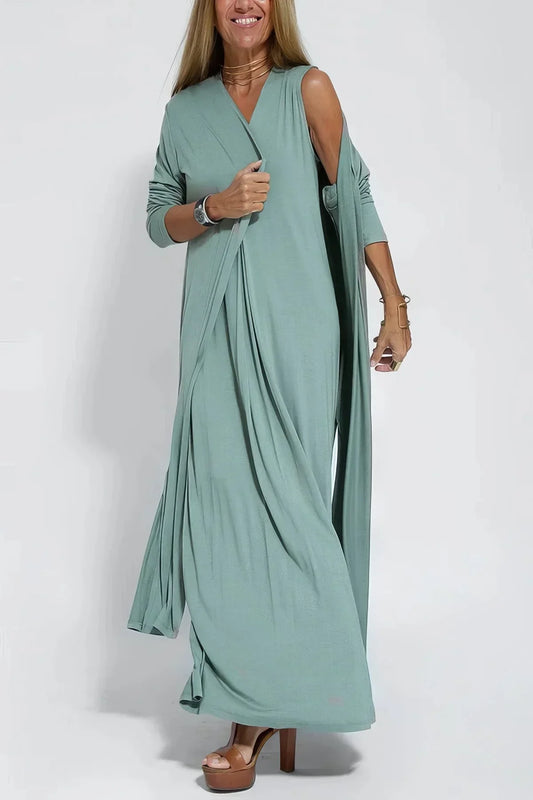 AZAHARA - ABITO CON CARDIGAN